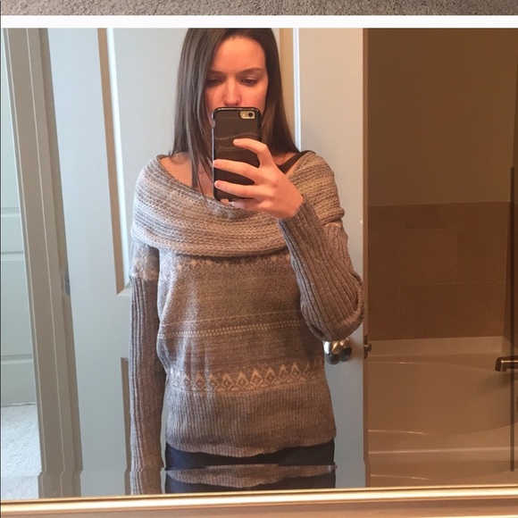 Free People Cow Neck Sweater - Picture 2 of 2